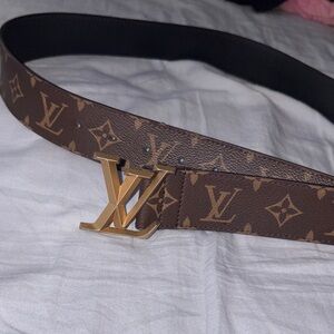 Louis Vuitton Brown Monogram Belt men’s